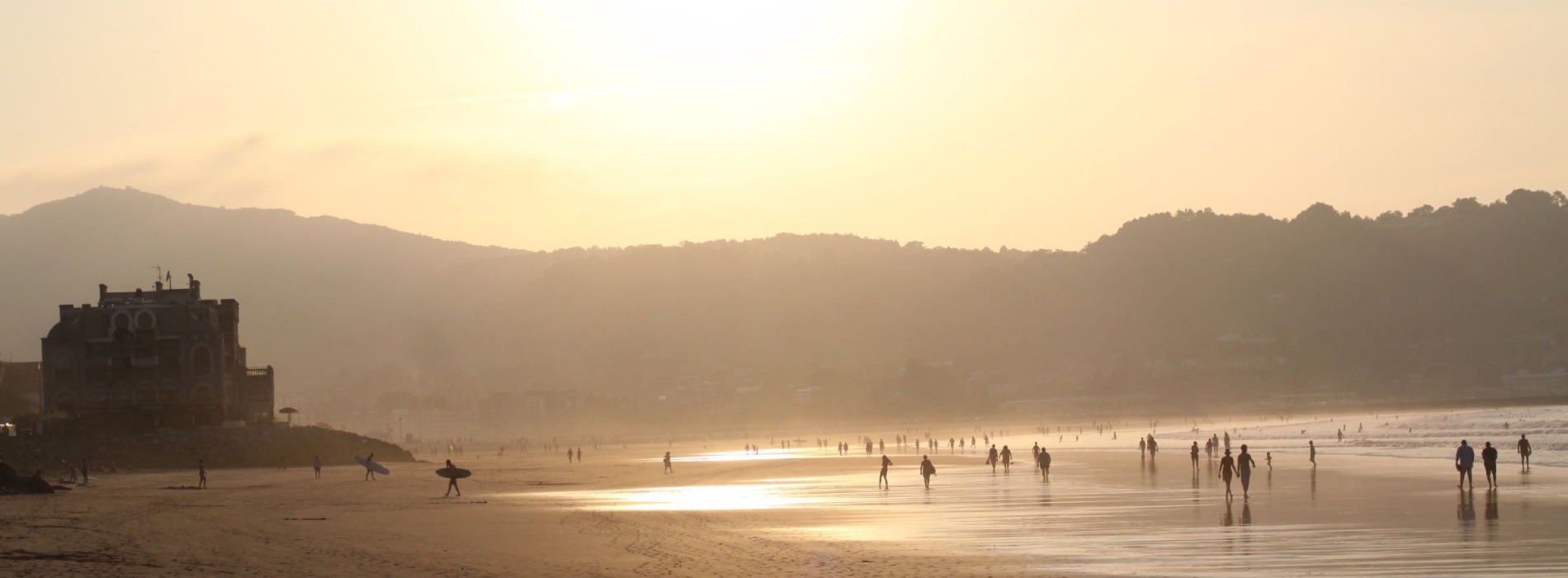 camping hendaye ocean