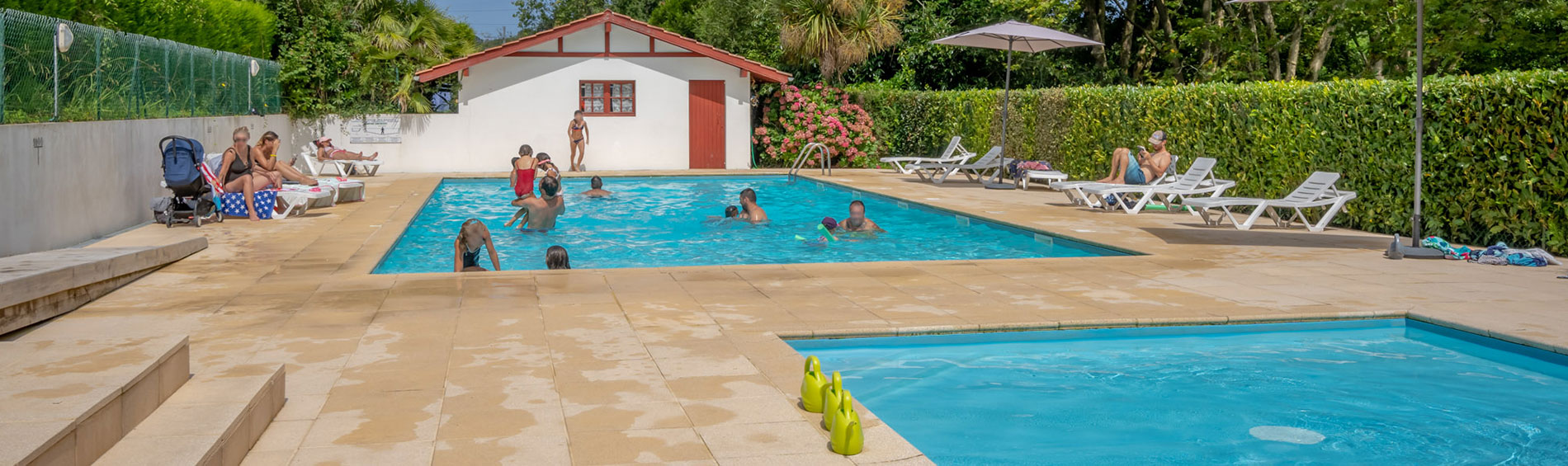 camping piscine pays basque